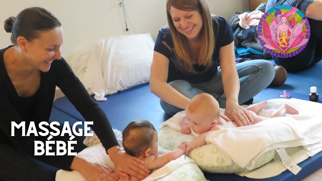 Massage b&eacute;b&eacute; / Atelier pour apprendre &agrave; masser b&eacute;b&eacute;/ Moments tendres / Marie-Laure 