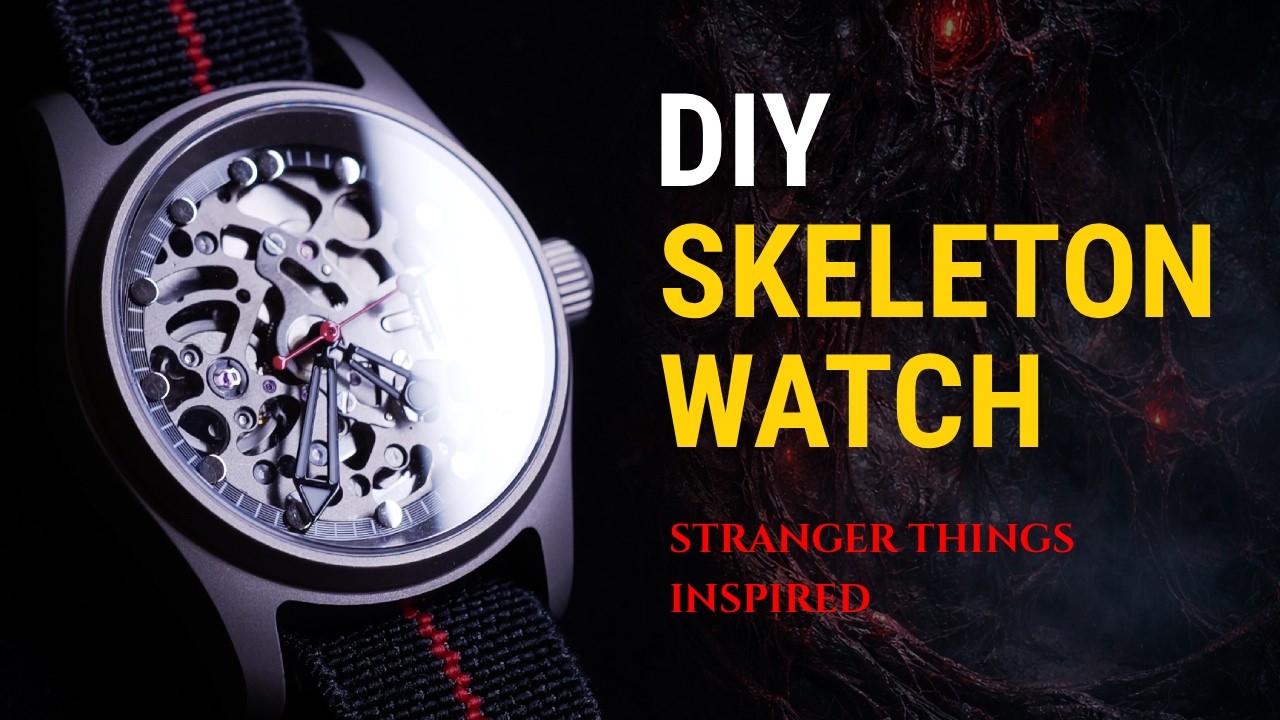 How to Build a DIY Skeleton Watch | NH72 Seiko Mod
