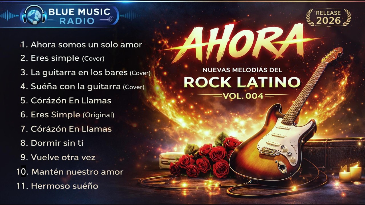Blue Music Radio | Ahora – Rock Latino Revolution Vol. 004 | Full Album [Official Music]