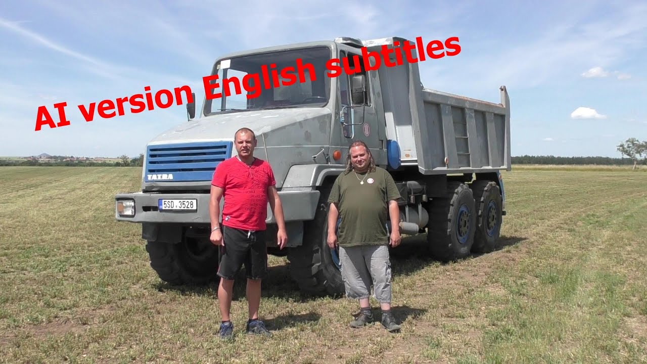 Truck prototype Tatra 162 - Detailed presentation (version with English subtitles)