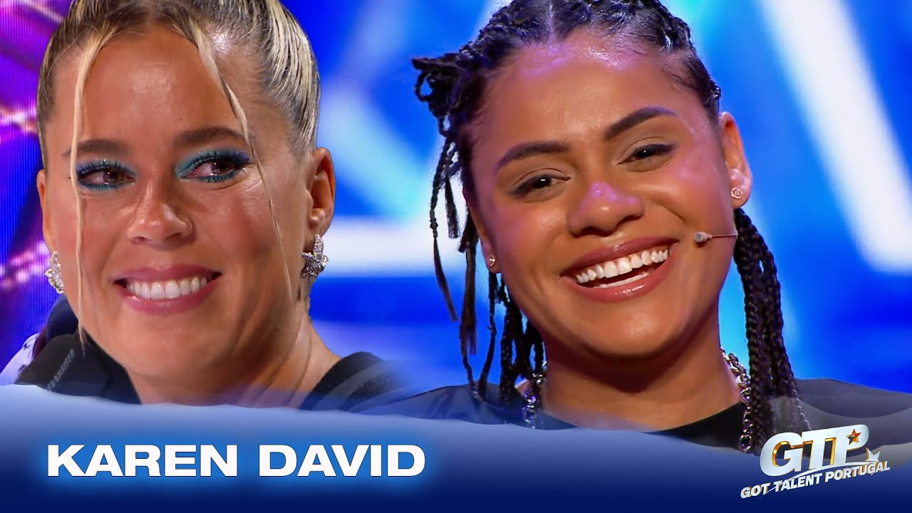 Um texto poderoso e uma atuação emocionante da Karen David!  | Audições | Got Talent Portugal 2025