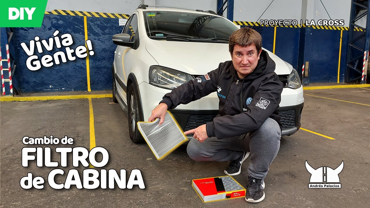 Como CAMBIAR el FILTRO del HABITÁCULO o CABINA | VW Suran/Fox