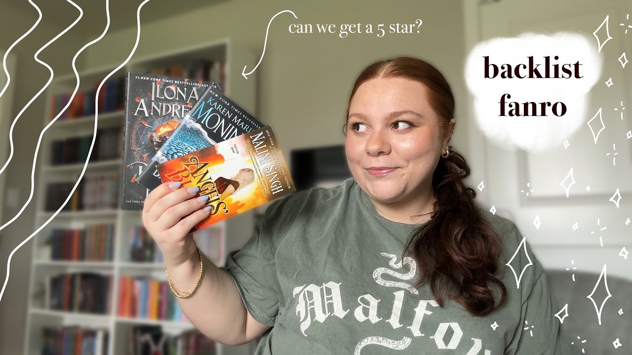 i read backlist urban fantasy romance so you don&rsquo;t have to (or do you?) 🪽⚡️ READING VLOG