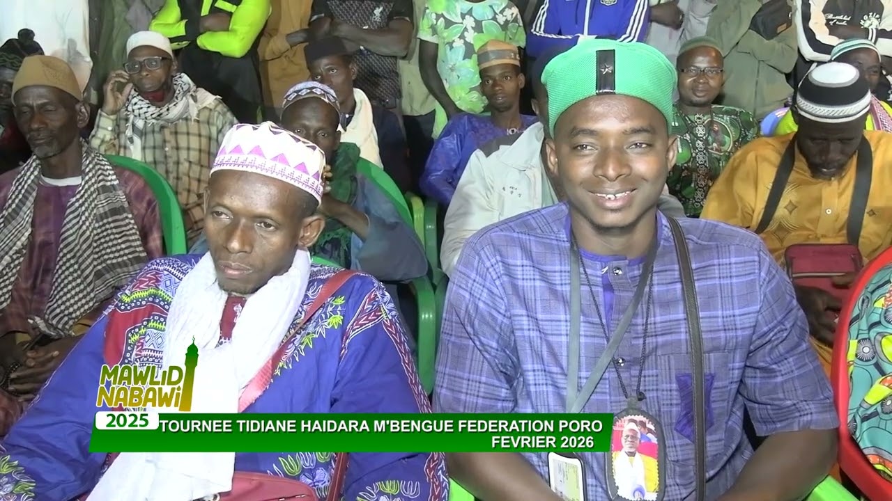MAOULOUD TIDIANE HAIDARA  M'BENGUE FEDERATION PORO 3 FEVRIER 2026