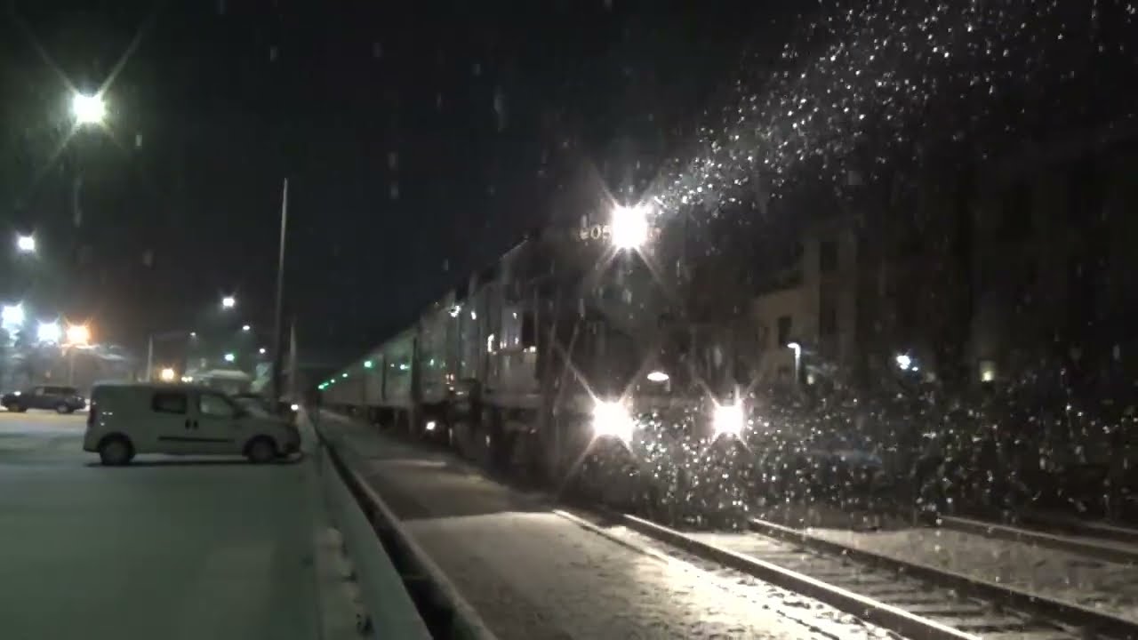 Snowy NJT Trains in Waldwick (12/23/2025) MNCW, NJDOT, PRSL, ALP-45A, PL42AC, GP40FH-2 & More!