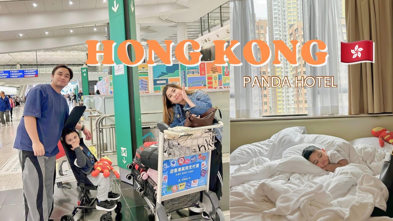 TOUCHDOWN #HONGKONG 🇭🇰 PANDA HOTEL ROOM TOUR | HK TRIP FEB 2025