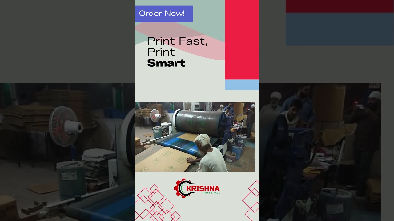 🎥 Flexo Printing Machine – Clean Prints. Fast Output. Built to Perform!
