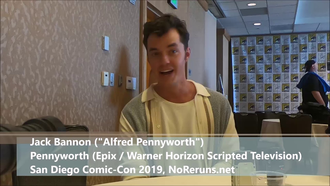 Pennyworth Q&A with Jack Bannon (SDCC 2019)