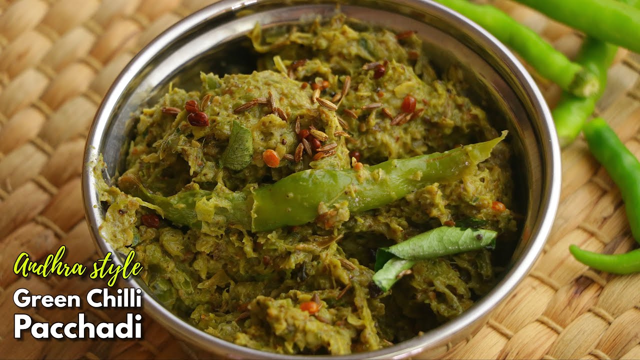 ఈ టిప్స్తో  పచ్చిమిర్చి పచ్చడి అదుర్స్ Green chili Chutney recipe | pachimirchi pachadi 