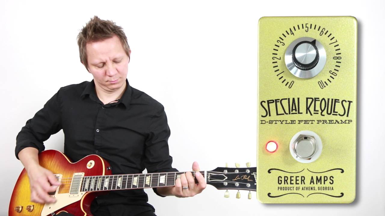 Greer Amps Special Request D Style FET Preamp На Русском