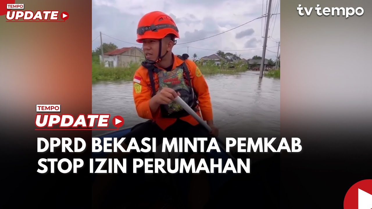 Banjir Berulang, DPRD Bekasi Minta Pemkab Stop Izin Perumahan Tanpa Kajian Matang