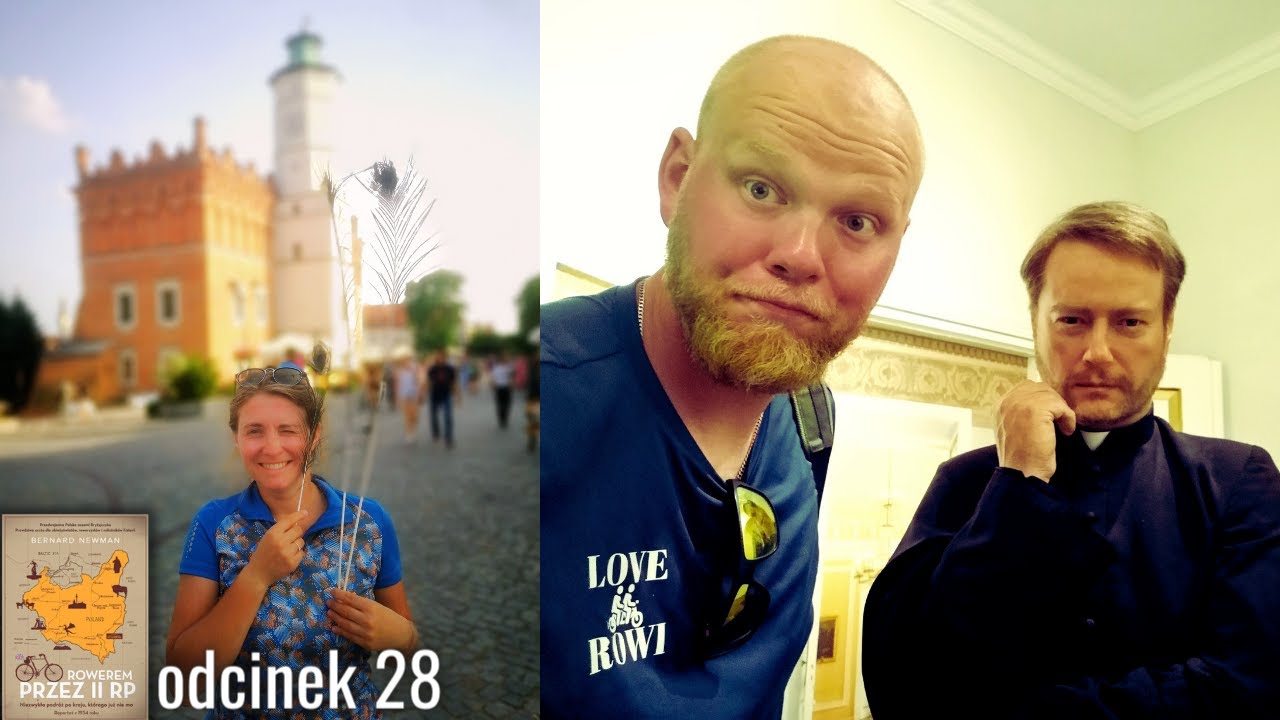 SANDOMIERZ - z wizytą u Ojca Mateusza i magiczne lasy  - ROWEREM przez Polskę