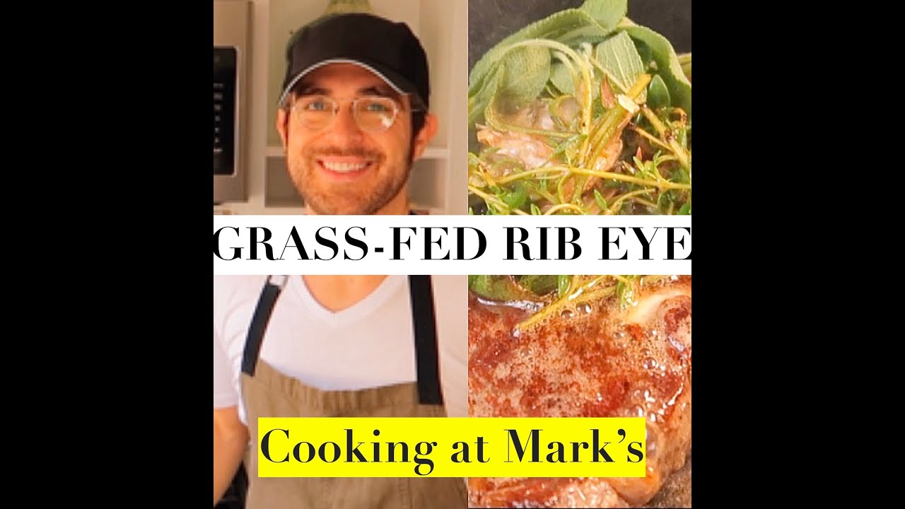 How to cook a Grass-Fed Rib Eye Steak