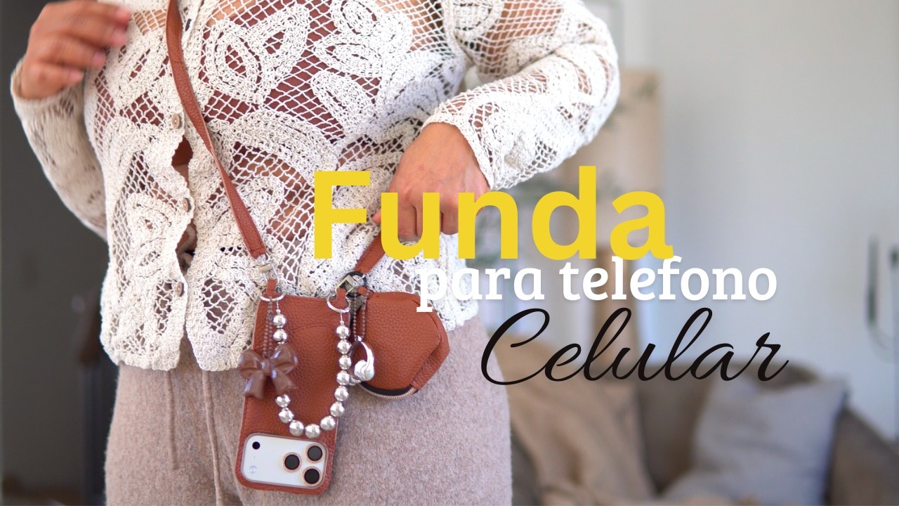 Como hacer funda para Telefono celular | iphone 17 promax