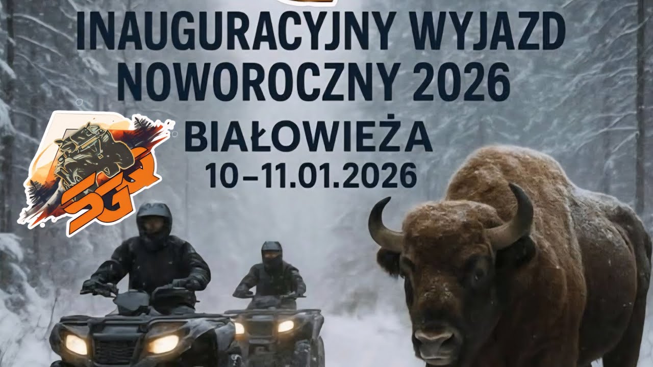 Inauguracyjny Wyjazd Noworoczny 2026 Białowieża 