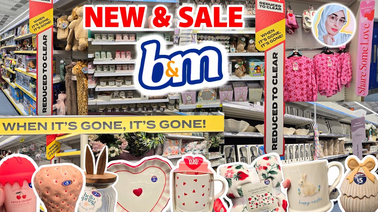 ВЕСНА🌷 ДЕНЬ СВЯТОГО ВАЛЕНТИНА 💘 ПАСХА 🐣 НОВАЯ КОЛЛЕКЦИЯ В B&M ✨️ РАСПРОДАЖА 🤑 Покупки со мной 2026