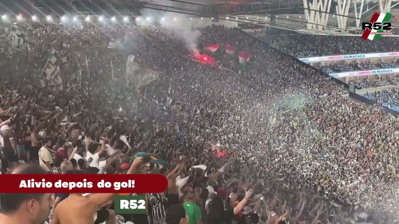 Momentos de aflição e festas na partida contra o Vasco no Maracanã !