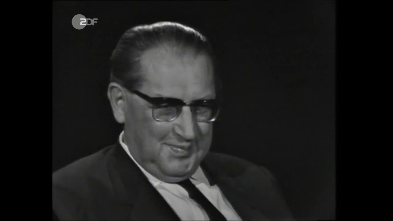Günter Gaus im Gespräch mit Thomas Dehler (1963)