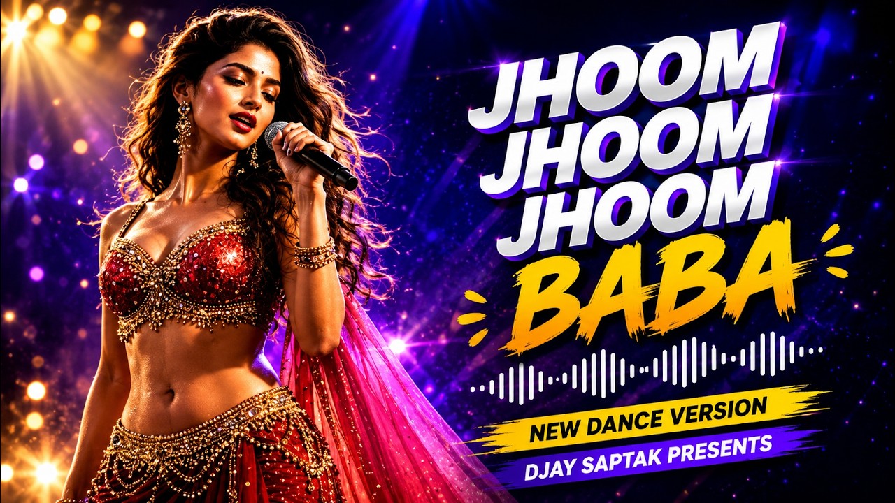 Jhoom Jhoom Jhoom Baba – EDM Bouncy Mix | AI Vocal | DJay Saptak