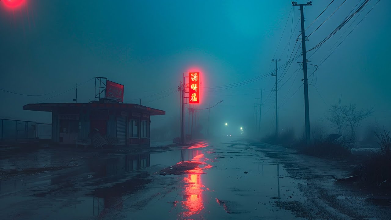 Twilight in the Wasteland - Dark Dystopian Ambient - Apocalypse Ambient Music 2024