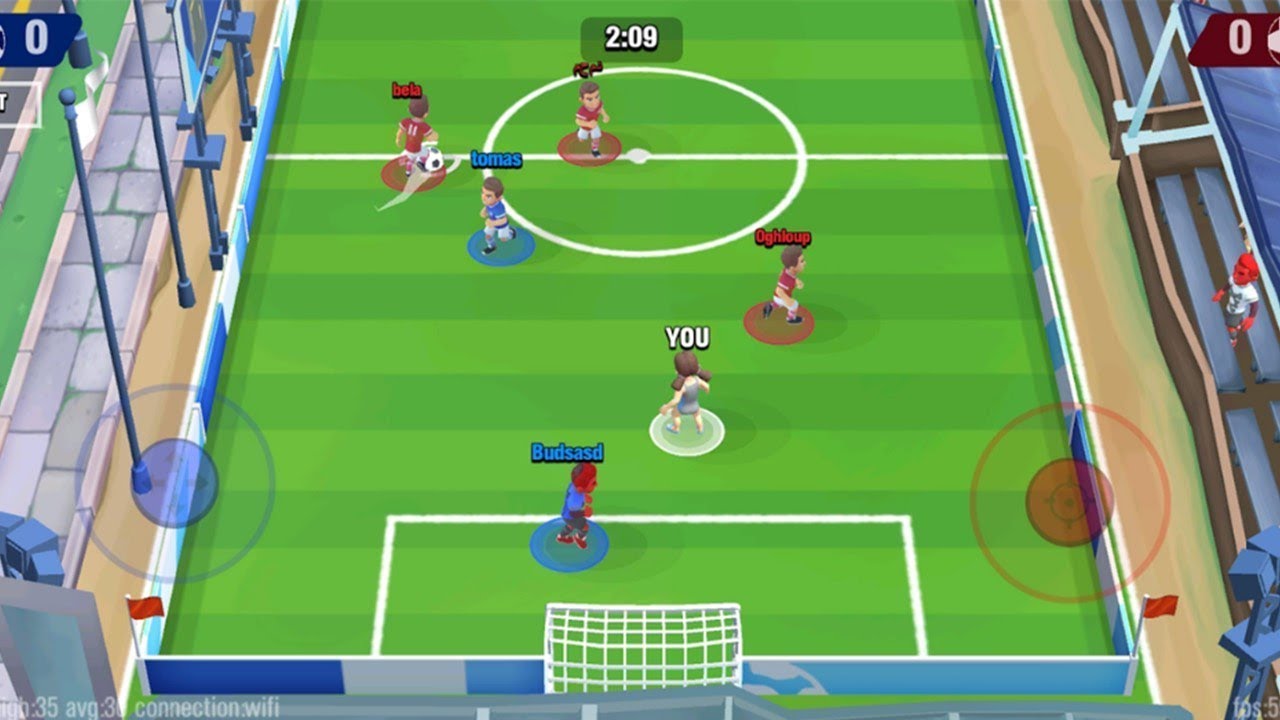 Solo pesa 50 Mb | Soccer Battle Online PvP | Android gameplay
