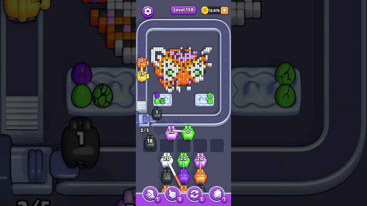 Pixel flow level 150 hard slow speed 