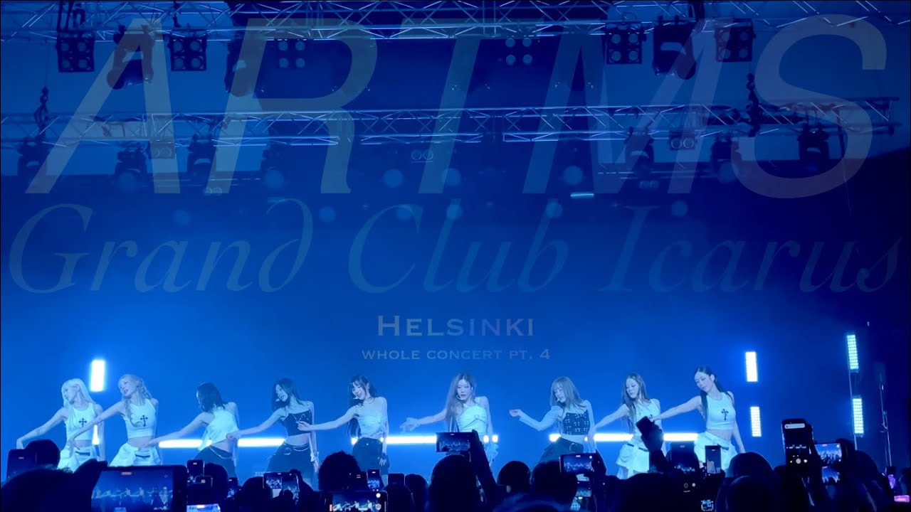 ARTMS (아르테미스) World Tour ’Grand Club Icarus’ | Helsinki 21.1.26 | Whole concert pt. 4