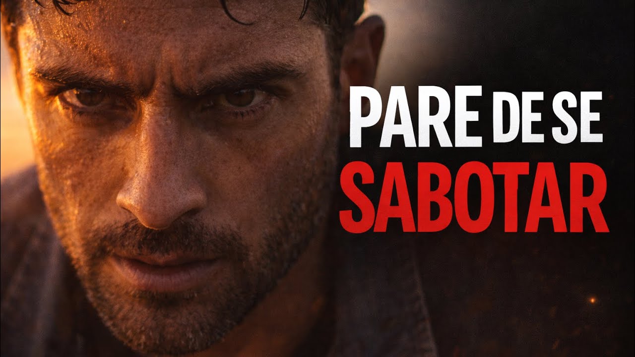 PARE DE SE SABOTAR: A Verdade Dura Que Vai Mudar a Sua Vida Hoje