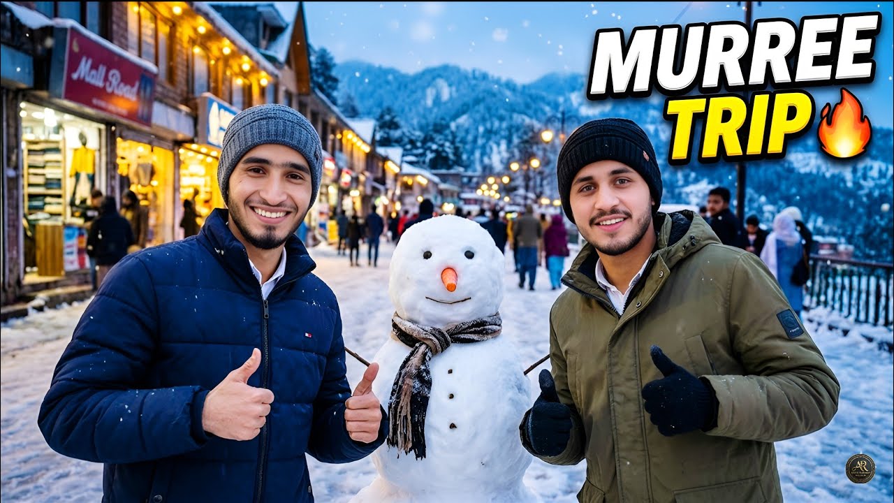 Murree Snowfall 2026 ❄️ First Time Snow Experience 😱 | Mani Ki Public 