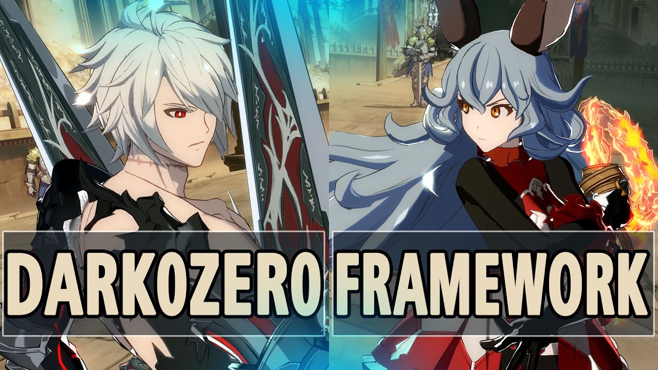 GBVSR:🔥DARK0ZERO0 (Lucilius) Vs Framework (Ferry)🔥| High Level Gameplay.