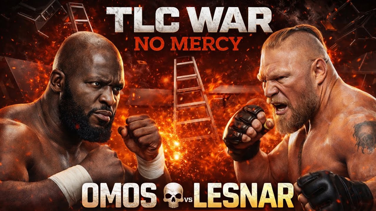 TLC WAR 💀 OMOS vs BROCK LESNAR | No Mercy. No Rules.