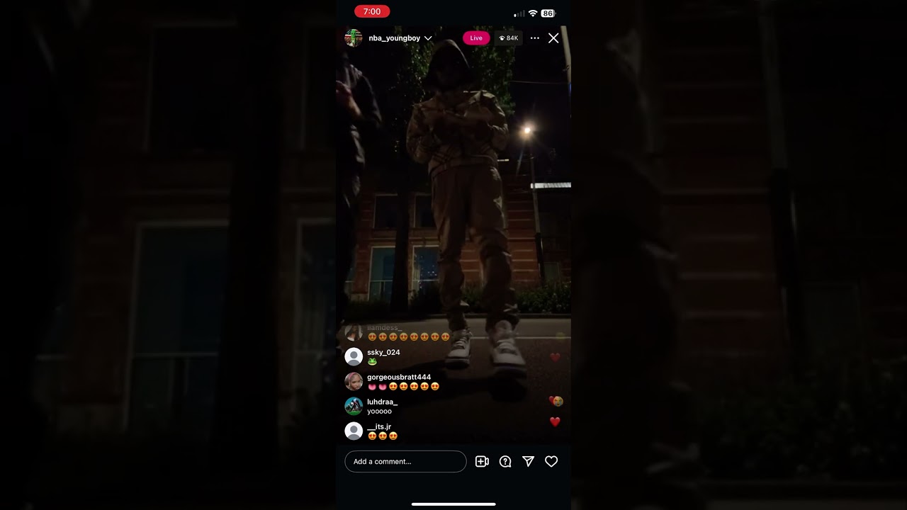 NBA youngboy Instagram live  ￼