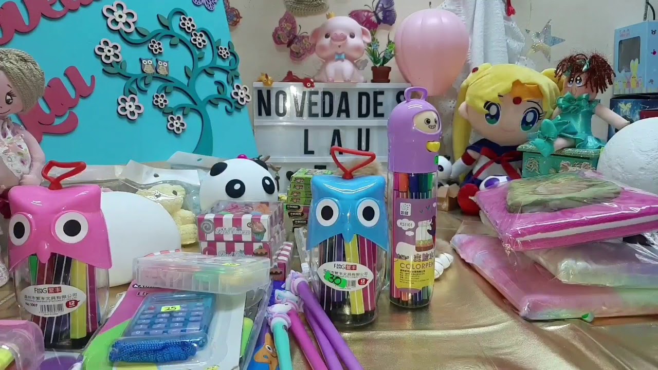 Un poco de papelería kawaii 😊🙏♥️ san Ciprian aún abierto.