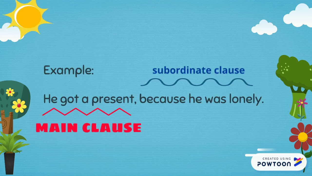 Main Clause and Subordinate Clause