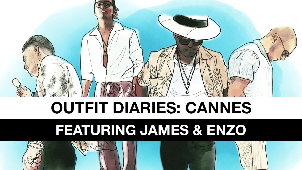 Outfit Diaries: Cannes (Featuring James & Enzo)