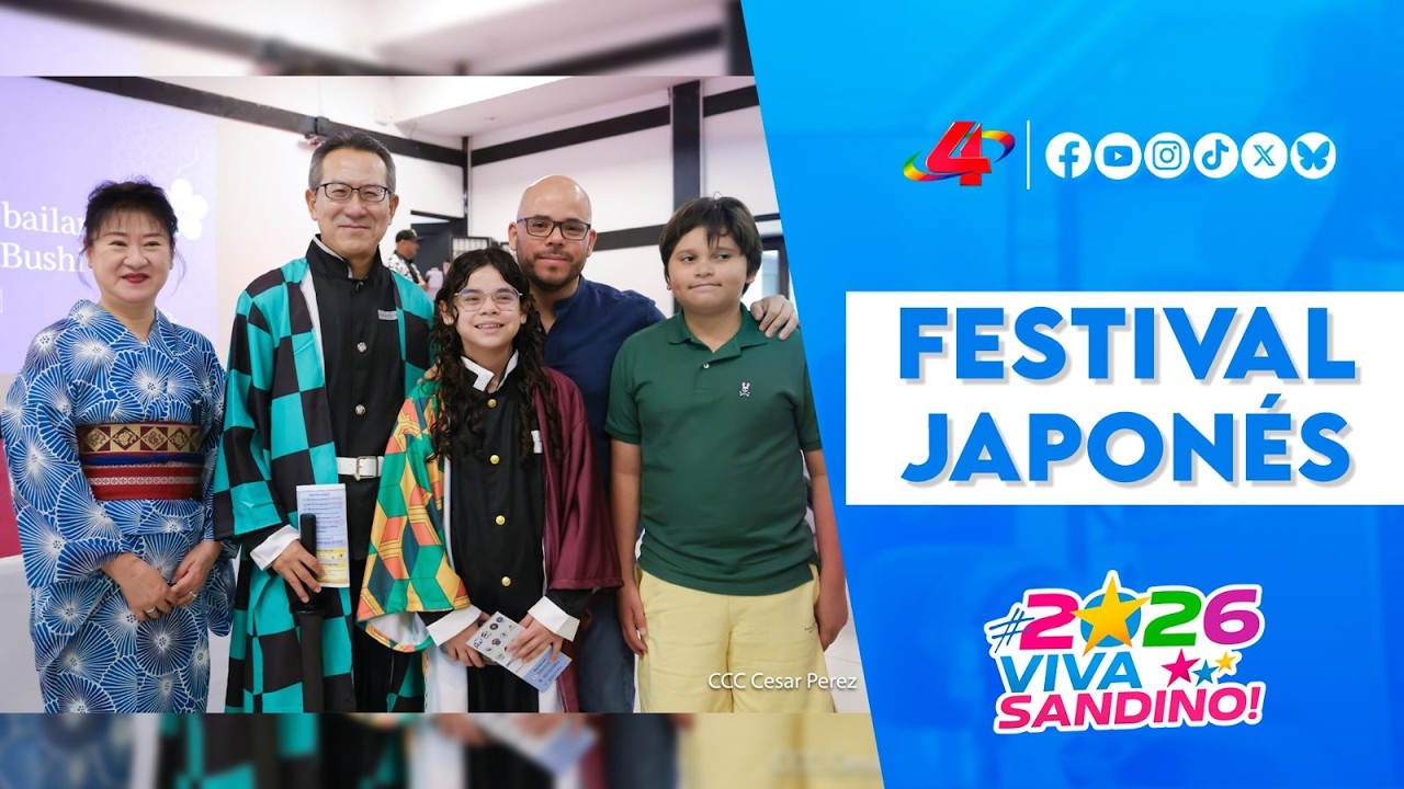 🇯🇵🇳🇮 Nicaragua y Japón: 91 años de hermandad en el Festival Japonés