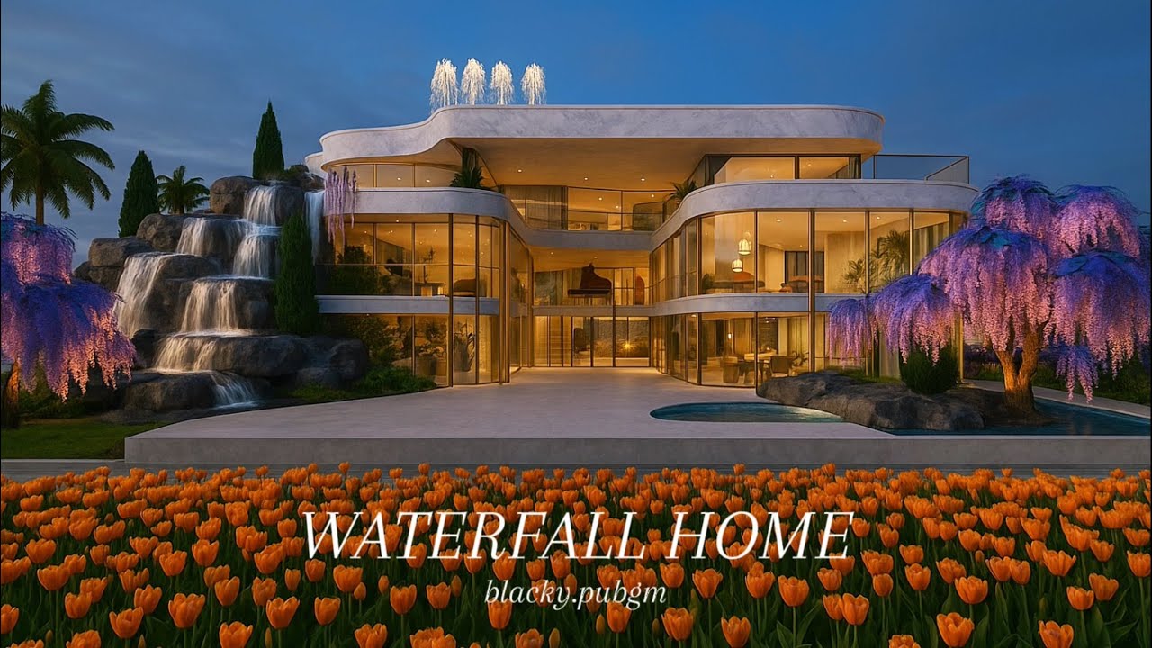 WATERFALLHOME LVL 30 TUTORIAL | PUBGHOME