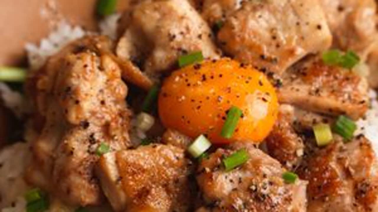 简单干净烧烤风鸡肉饭，减脂也有氛围感 #美食vlog #Jrake #我的美食日记 #鸡肉饭 #减肥减脂吃这些