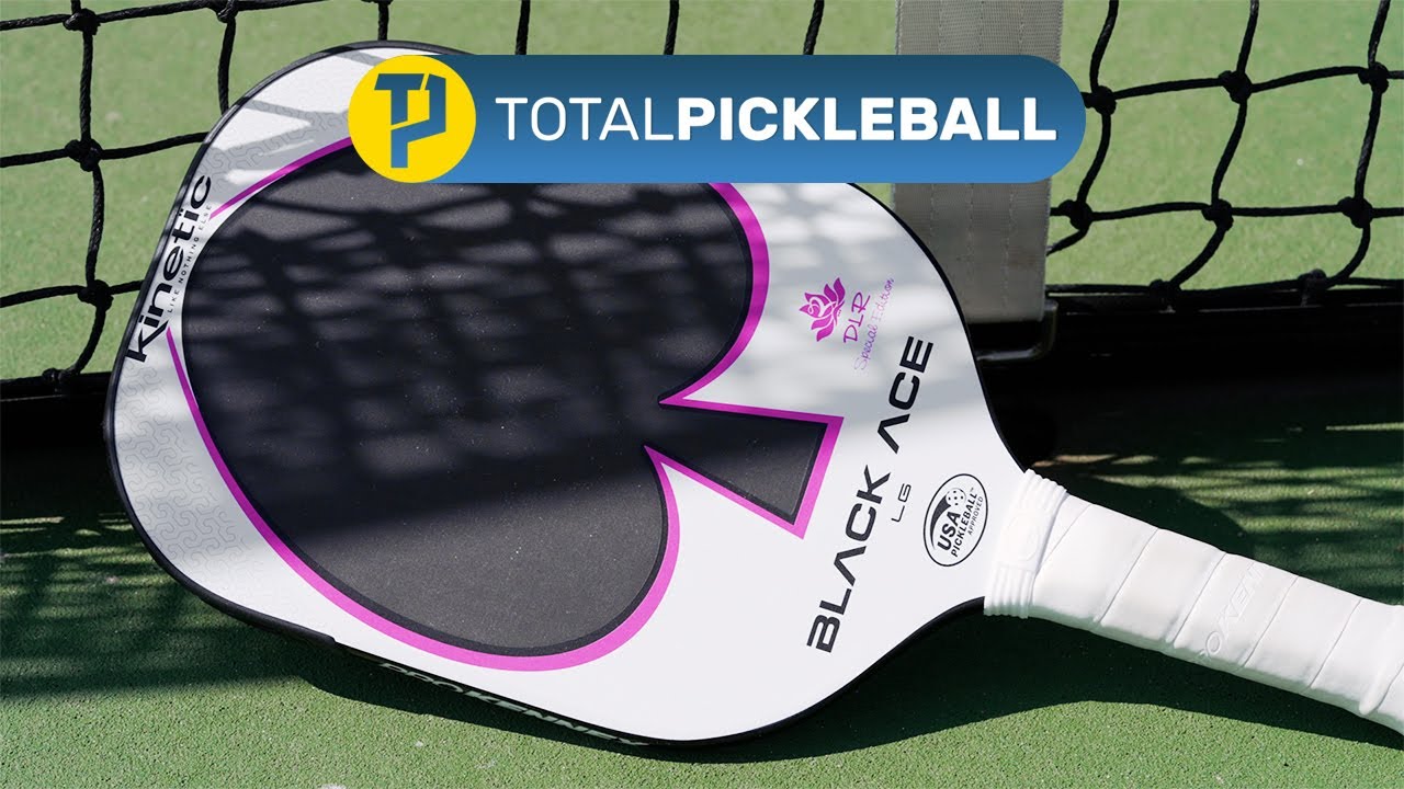 ProKennex Daniel De La Rosa Black Ace Paddle Review: extended handle for power, plus access to spin