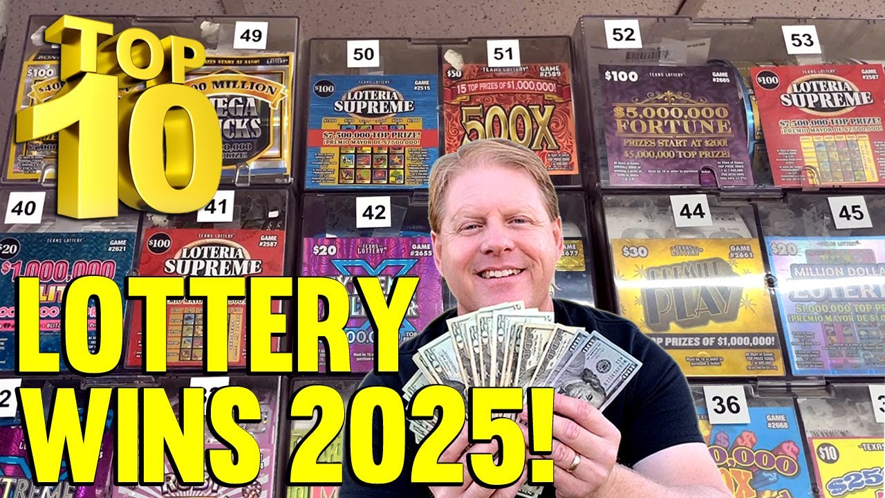 Top 10 Biggest Lottery Wins of 2025! Fixin To Scratch