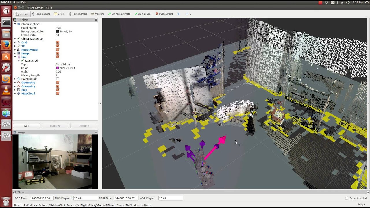 ROS Humanoid 3D Mapping Teaser