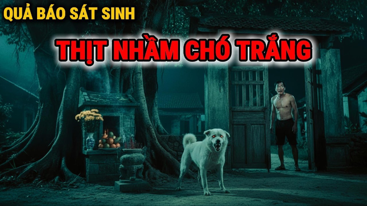 Thịt Nhầm Chó Trắng - QUẢ BÁO SÁT SINH Rợn Người Khiến Cả Làng Rùng Mình | NHÂN QUẢ BÁO ỨNG