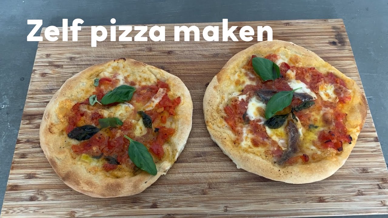 Pizzadeeg maken en beleggen - Samen koken met Allerhande