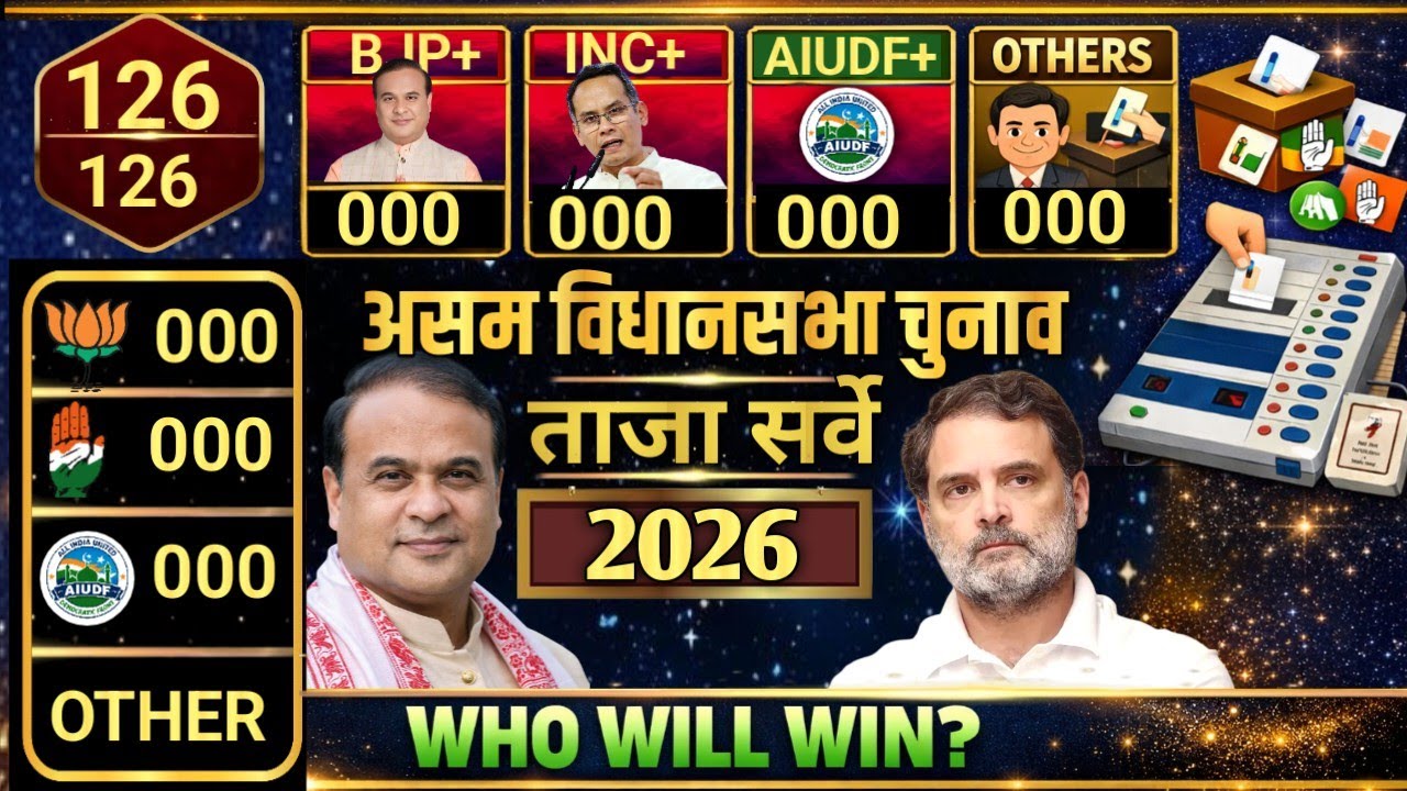 Assam Election 2026 Opinion Poll | Will Himanta Biswa Sarma become CM again.? Crypto