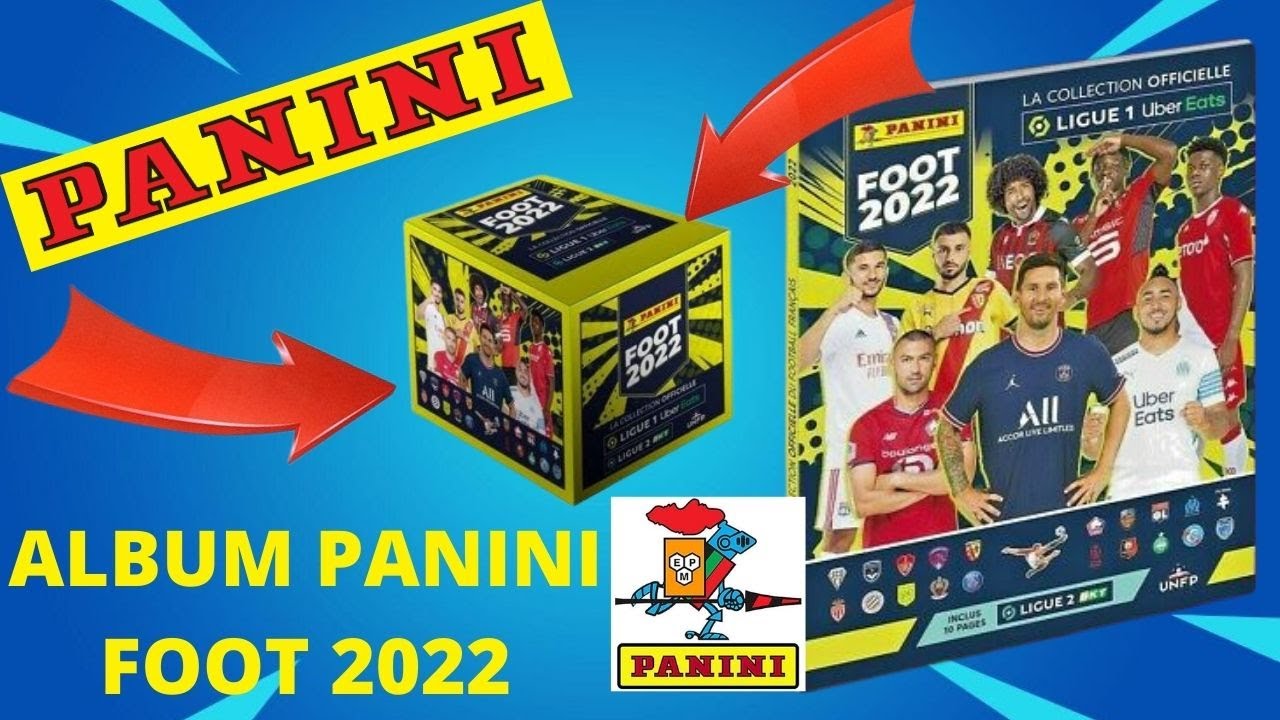 PANINI FOOT 2022 : PRESENTATION COFFRET ALBUM RIGIDE FOOT 2022