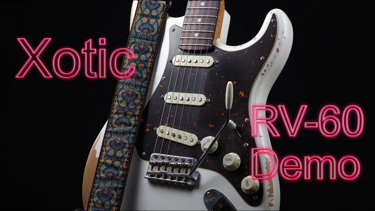 Xotic RV-60 pickup set, clean sounds only.