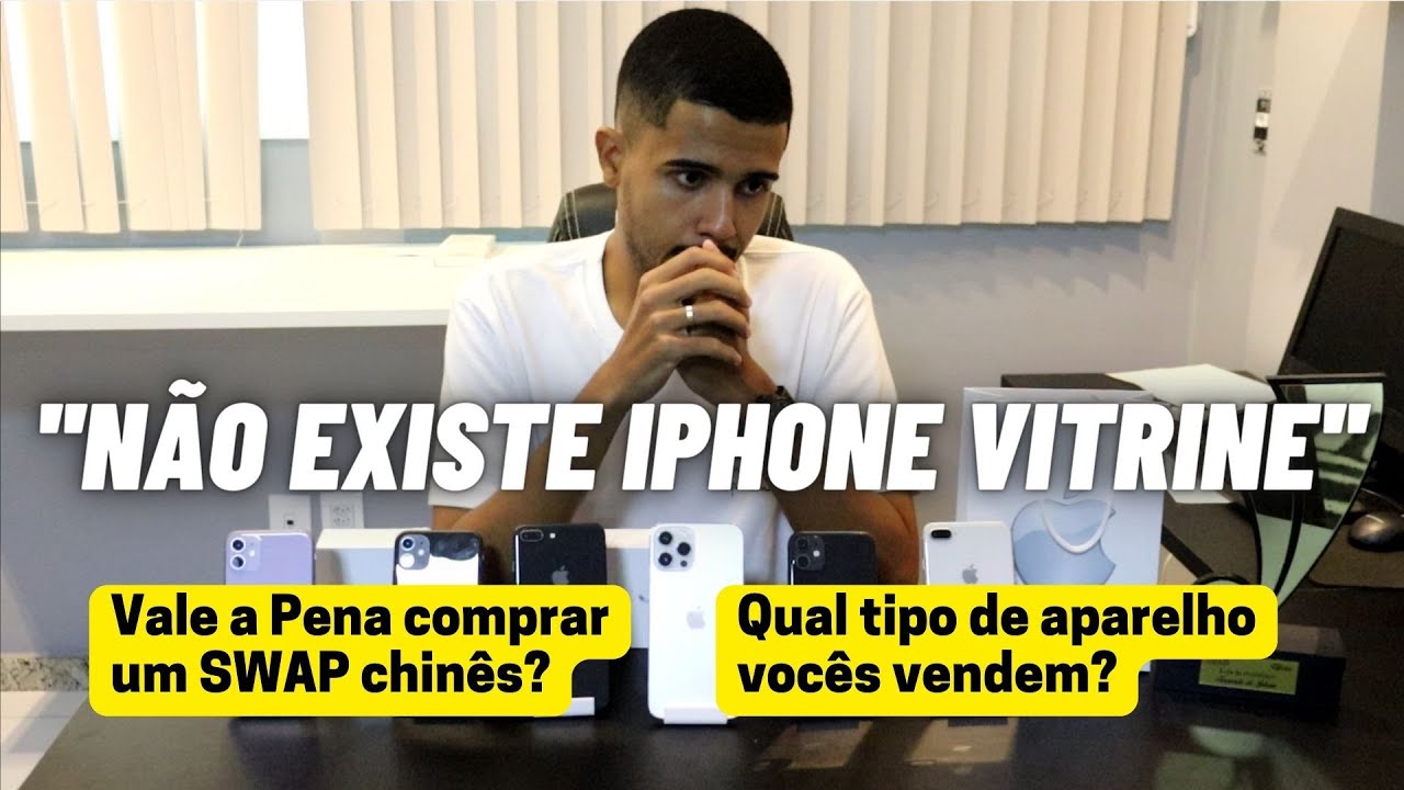 Como são os Iphones Usados? Vale a pena comprar o SWAP CHINÊS ou VITRINE? - Iphone Premium Americano