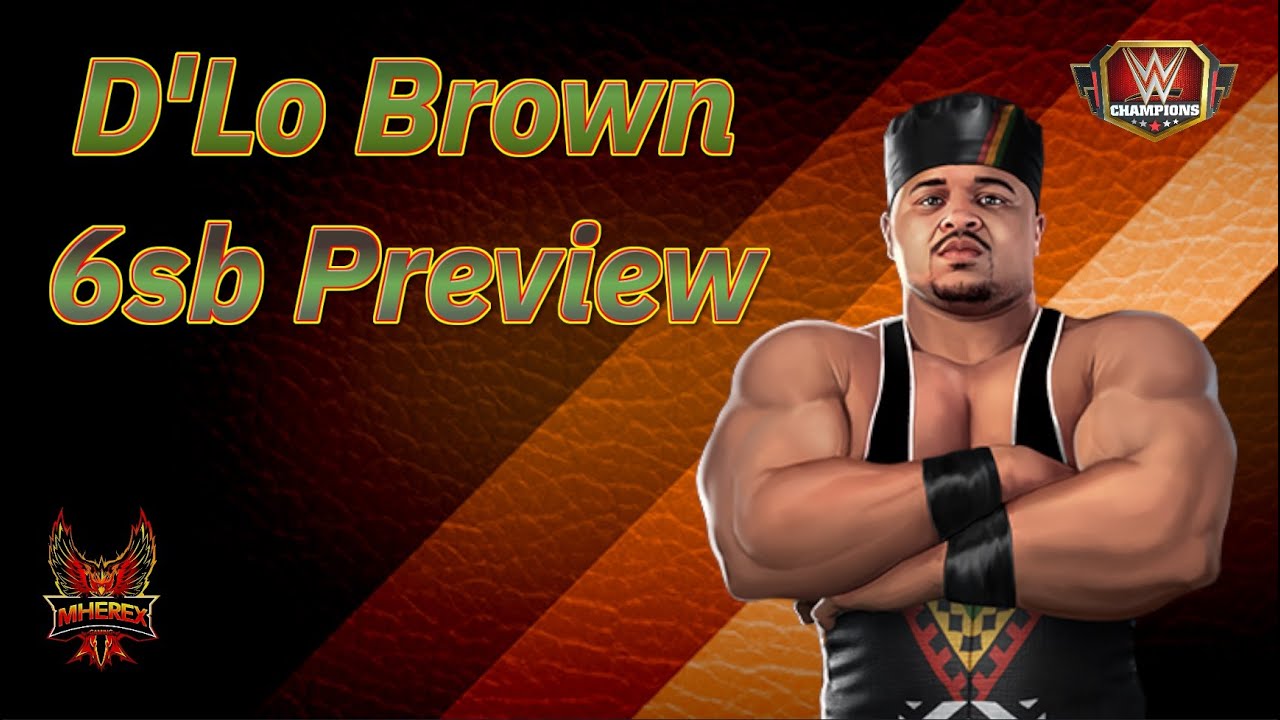 D'Lo Brown "The Nation of Domination" 6sb Preview