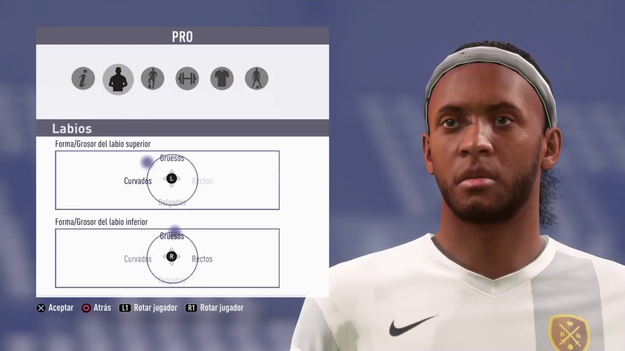 Como crear a Ronaldinho en fifa 18
