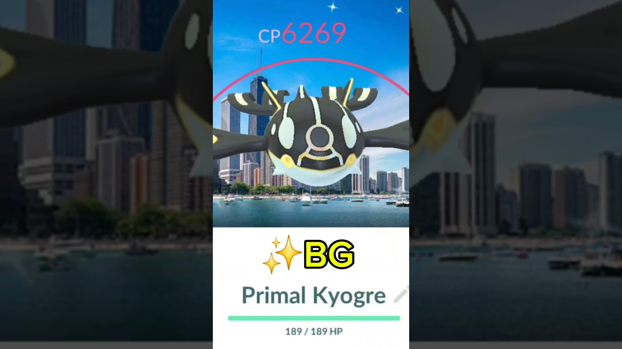 ОМГ🤯Новый✨️Блестящий Первобытный Кайогре в Pokemon Go